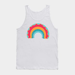 Funky rainbow Tank Top